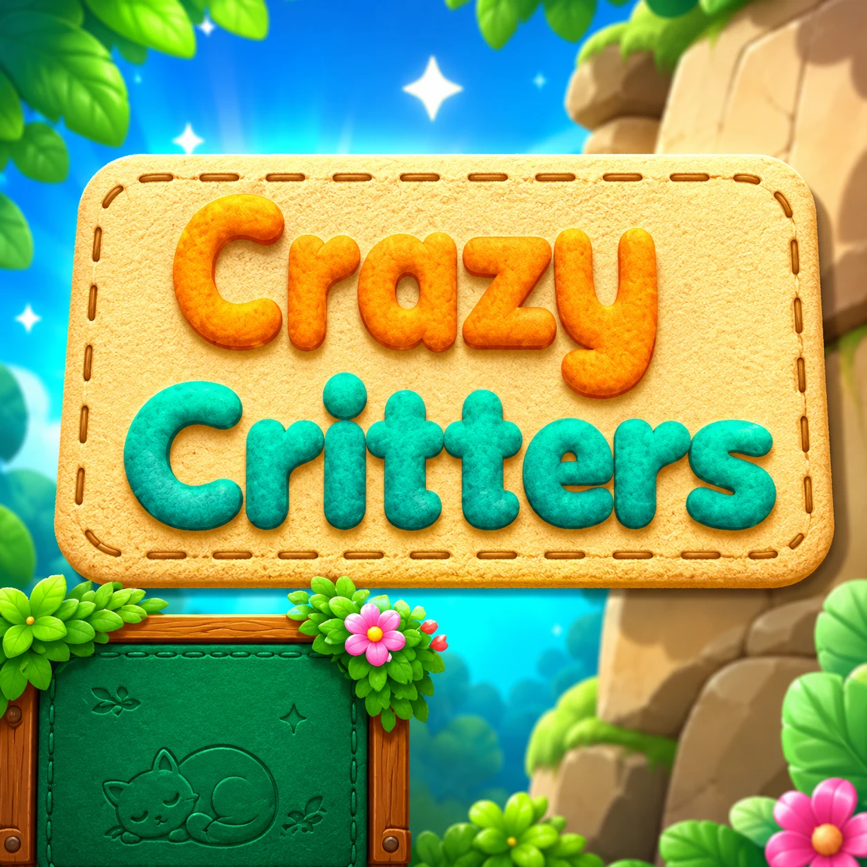 Crazy Critters game artwork