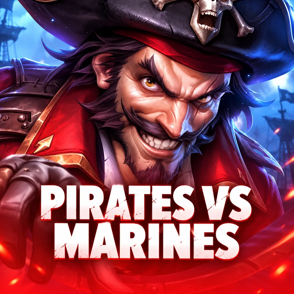 Pirates vs Marines game artwork